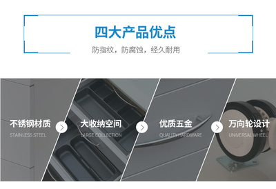 唯之恋口腔移动边柜 牙科与美容院的专业助手